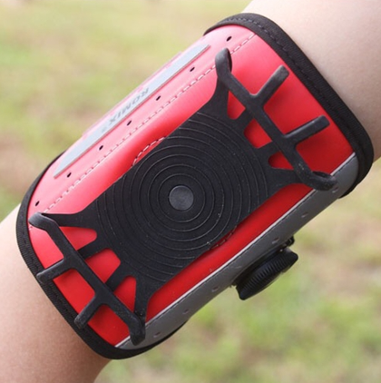 Wrist Phone holder for exercise and jogging 360 rotation adjustable fits phone up to 6.1 inch wrist 8.5-15.5 inches.