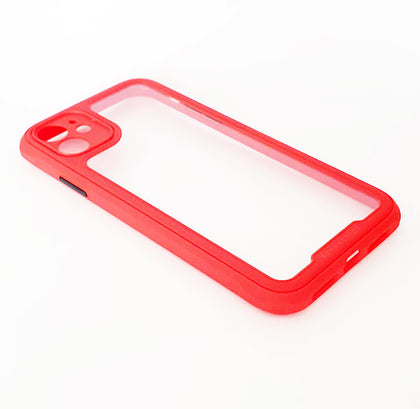 iPhone 11 phone case shockproof cushion armor anti-shock red