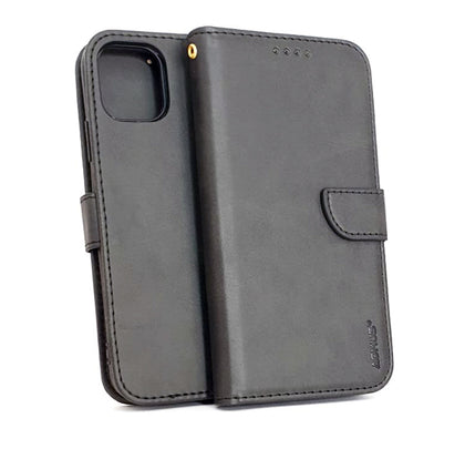 iPhone 11 phone case wallet cover flip anti drop anti slip shockproof black