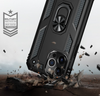 iPhone 13 Pro phone case black ring armor anti drop shockproof rugged protective