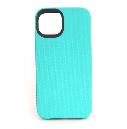 iPhone 13 phone case anti drop anti slip shockproof dotted mint green