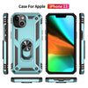 iPhone 13 phone case green ring armor anti drop shockproof rugged protective