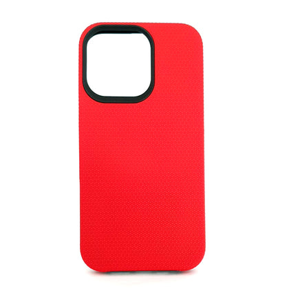iPhone 13 pro phone case anti drop anti slip shockproof dotted red
