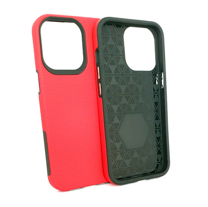 iPhone 13 pro phone case anti drop anti slip shockproof dotted red